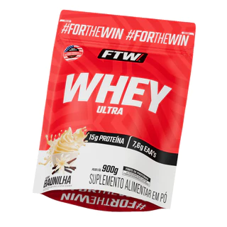Whey Ultra Protein Refil 900g 15g Proteína por Dose - FTW em Oferta na Shopee