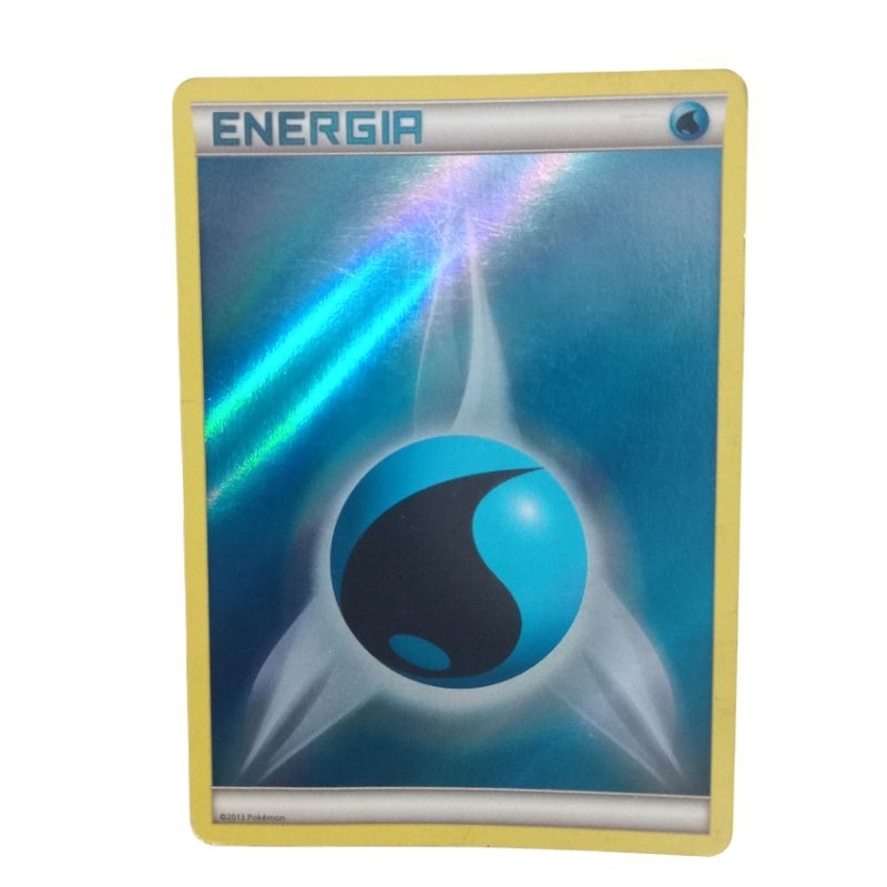 Energia Tipo gua 2013 Carta Pokmon Hologrfica Original TCG (USADA) |  Shopee Brasil