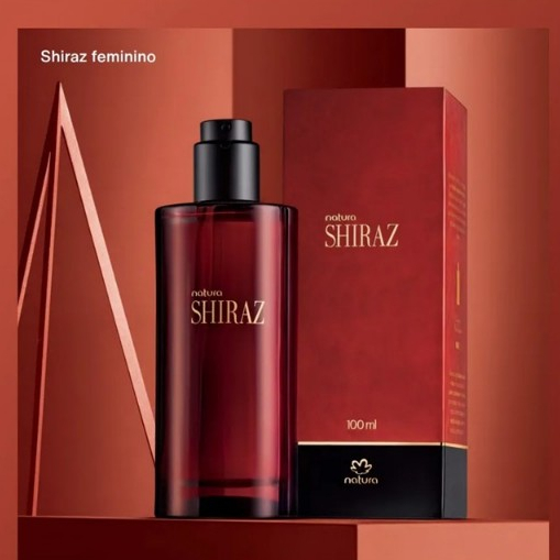 SHIRAZ DESODORANTE COLONIA FEMININO 100 ML NATURA | Shopee Brasil