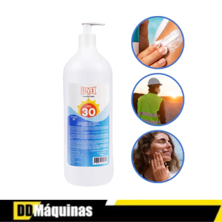 Protetor Solar 1kg Uv Fator 30 Uva 17 Luvex em Oferta na Shopee