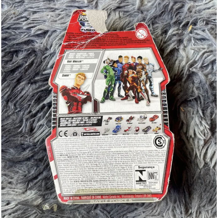 Hot Wheels Battle Force 5 - Saber Fused Lacrado 1:64 | Shopee Brasil