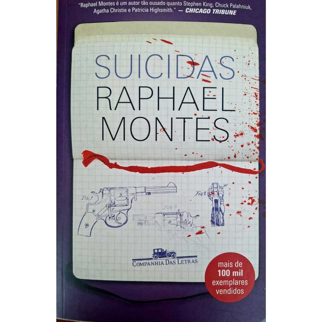 Suicidas livro policial Raphael Montes | Shopee Brasil