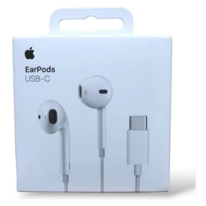 Fone De Ouvido Apple EarPods Usb-C iPhone 15/16 Pro Max *NÃO PRECISA DE ...