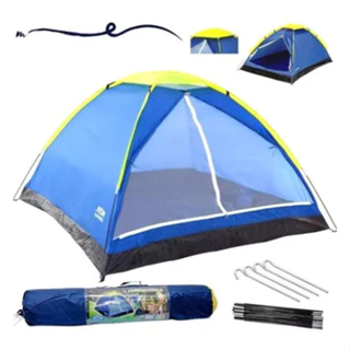 Barraca Camping Inglu  4 Pessoas Trilha Acampamento Portátil Leve Com Bag em Oferta na Shopee
