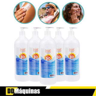 Kit com 5 Protetores Solares 1kg Uv Fator 30 Uva 17 Luvex em Oferta na Shopee