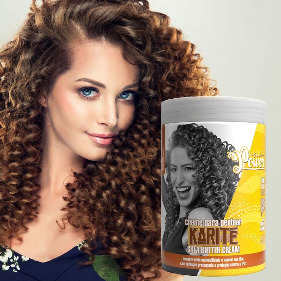 Creme Para Pentear Karité Soul Power 800g