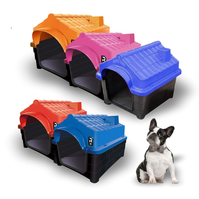 Casinha Plástica Home Class N3 Raças Pequenas Para Cães Diversas