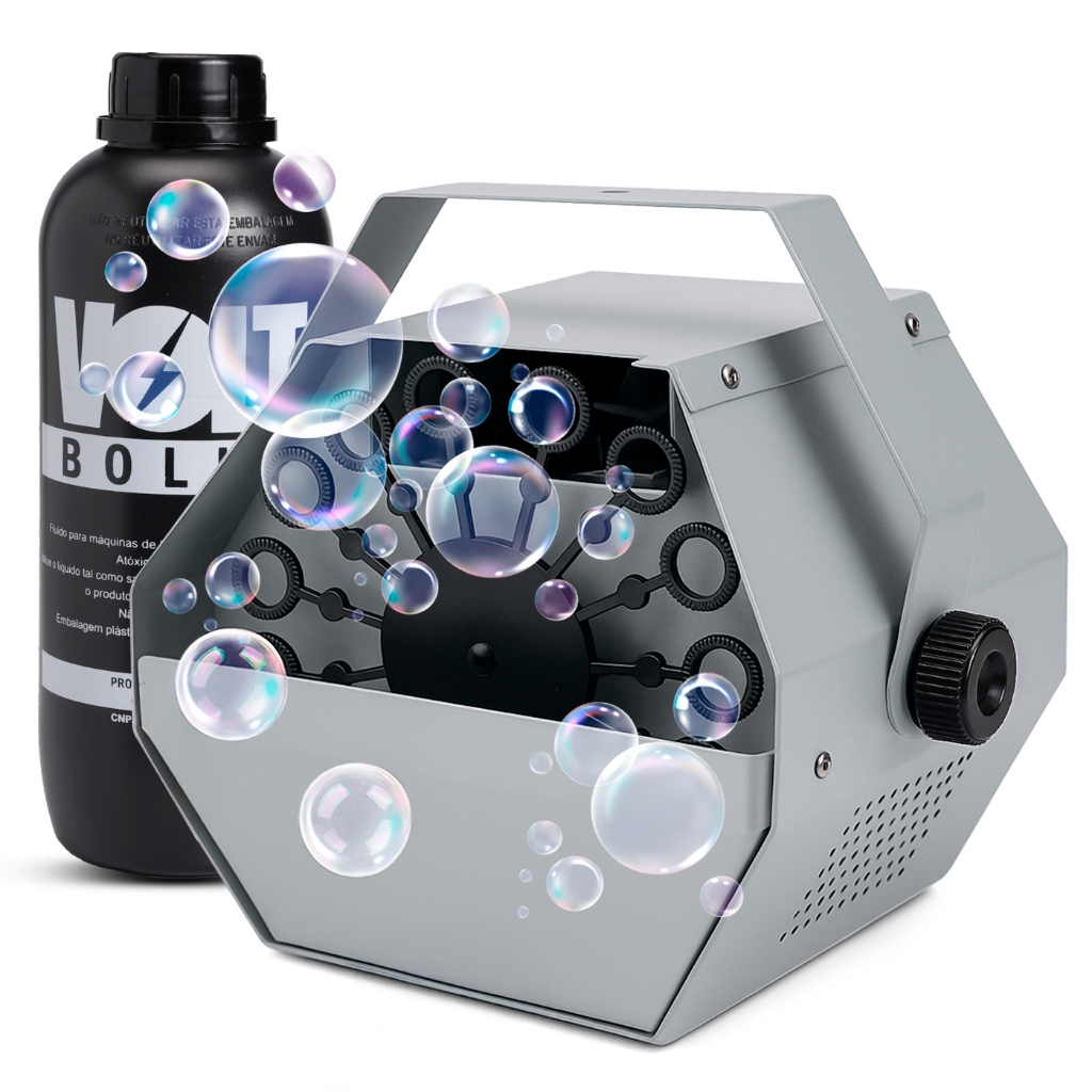 Máquina de Bolhas de Sabão Automática Bivolt 800ml – Ideal para Festas ...