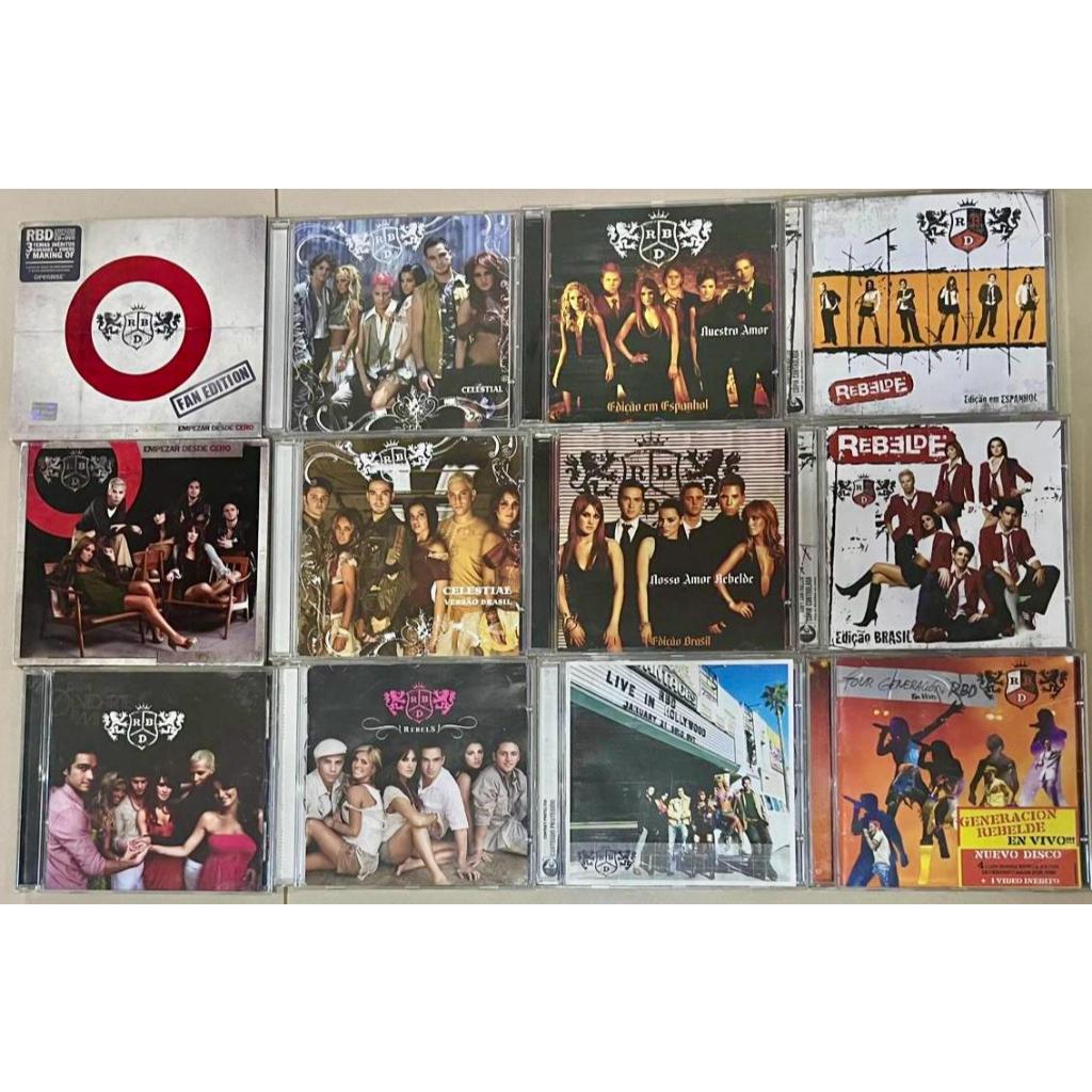 RBD - CDs e DVDs originais usados | Shopee Brasil