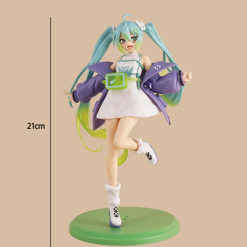 Action Figures Hatsune Miku - Diversos Modelos 15 - 21cm | Shopee