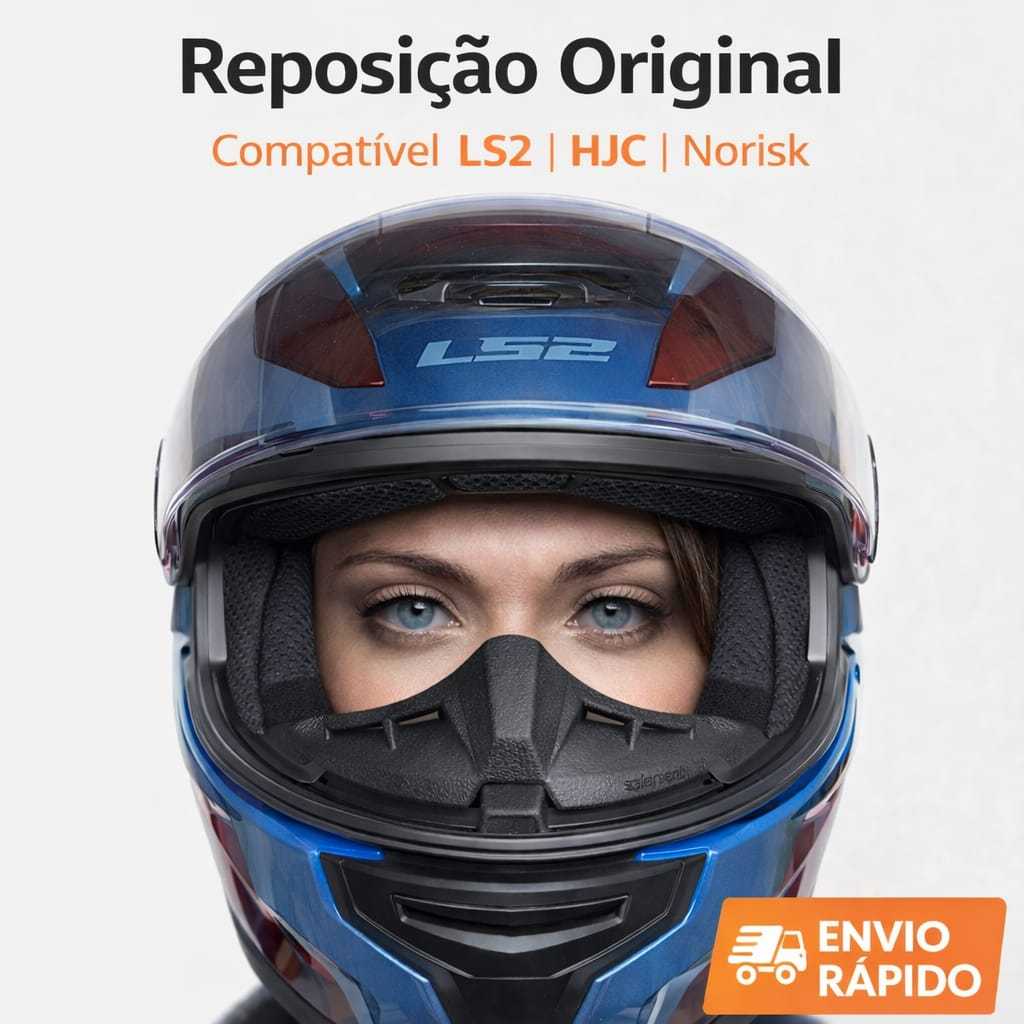 Narigueira Capacete Reposição ASX LS2 HJC Norisk Texx FW3 Mormaii