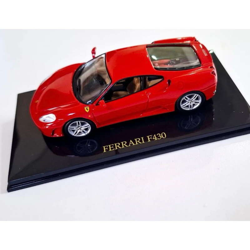 Miniatura Ferrari F430 1:43 Ixo Vermelho | Shopee Brasil