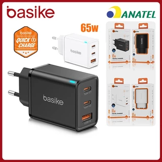Basike Carregador 3in1 de Carregamento Turbo 65W Fonte carga rápida Torre Carregar Celular Portátil,CAR049