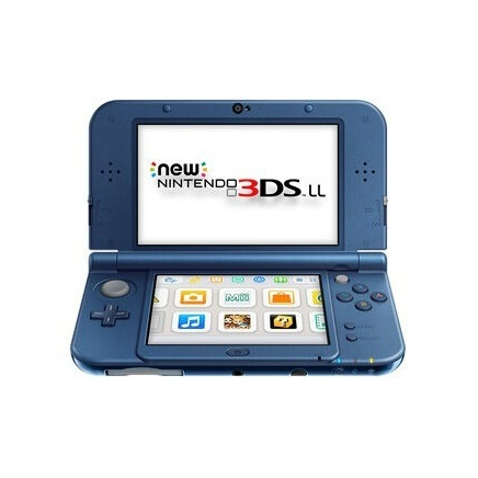 New Nintendo 3DS LL Azul Metálico | Shopee Brasil