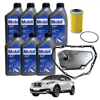 Kit Filtro + Oleo Câmbio Aut. Kicks 1.6 16v 2016 A 2025