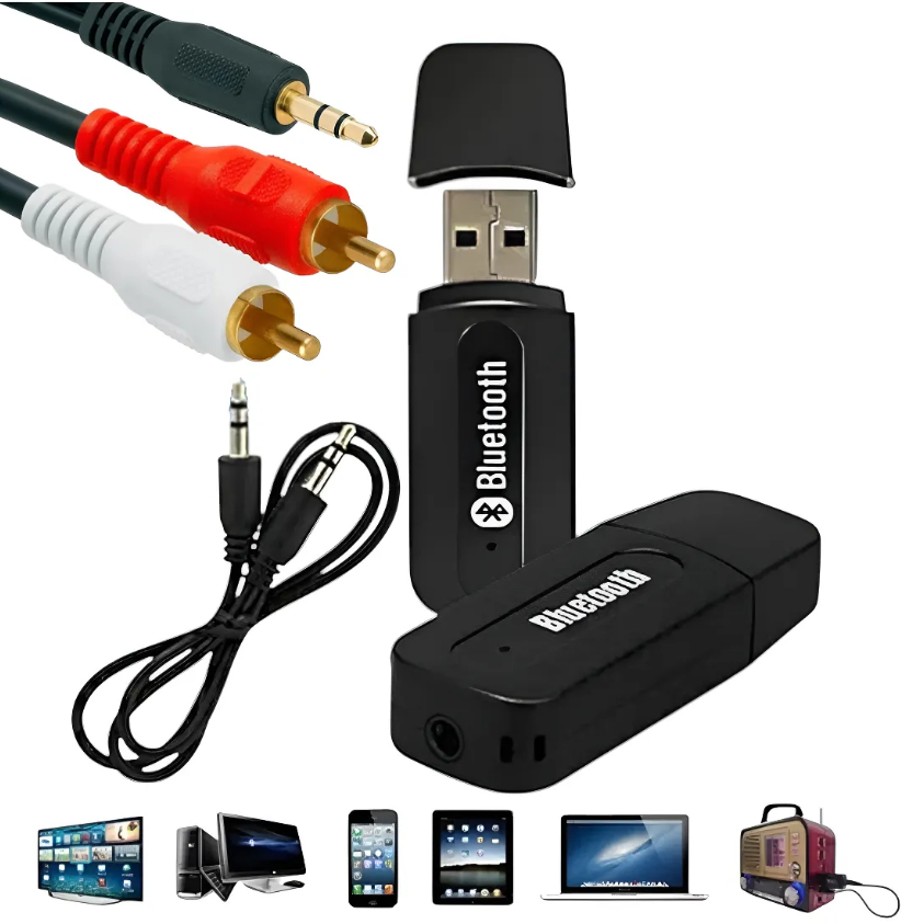 Adaptador Bluetooth Para Som Antigo Com Entrada Rca | Shopee Brasil