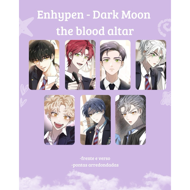enhypen ヒスン　サノク 公開放送　トレカ　DARK BLOOD 2次 enhypen dark blood em Promoção na Shopee Brasil 2026