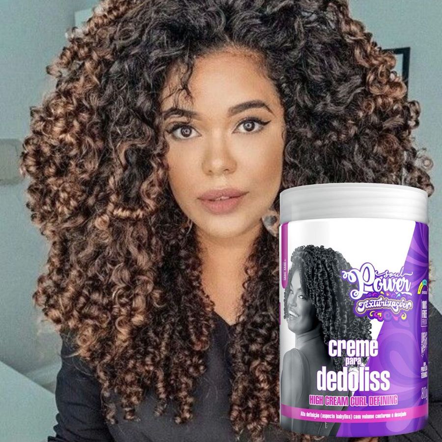 Creme Para Dedoliss SouL Power Texturizações 800g - Pentear C/ Proteção Térmica | Vegano