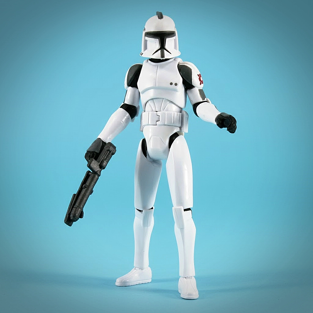 Clone Trooper Star Wars Speeder Bike Recon The Clone Wars 3.75