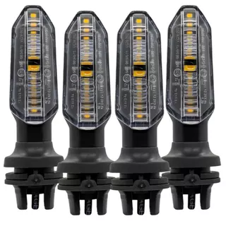 Pisca LED Cb250f Twister 2019 Moto Honda CG 125/150/160 Titan Fan | Par + Kit 4 | 12V Seta Super Brilhante Universal em Oferta na Shopee