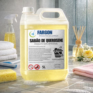 Sabão de Querosene Concentrado Fargon 5L em Oferta na Shopee