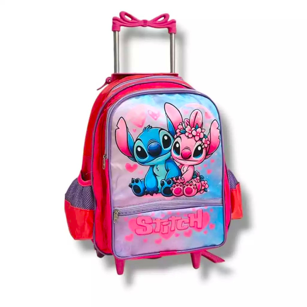 mochila stitch lilo infantil menina bolsa escolar creche feminia ...