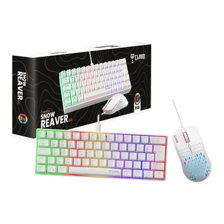 KIT COMBO GAMER SNOW REAVER DUO - MOUSE+TECLADO - CLANM