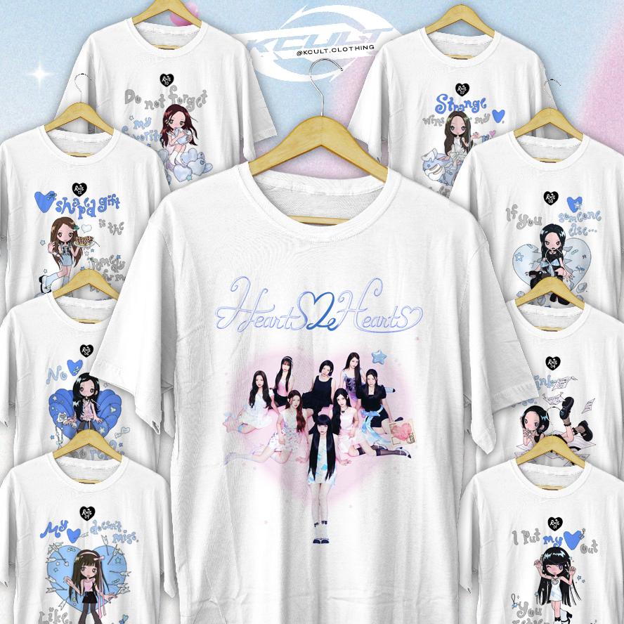 Camiseta Unissex 'Lemon Thang' HEARTS2HEARTS 'Focus' RUDE! Kpop