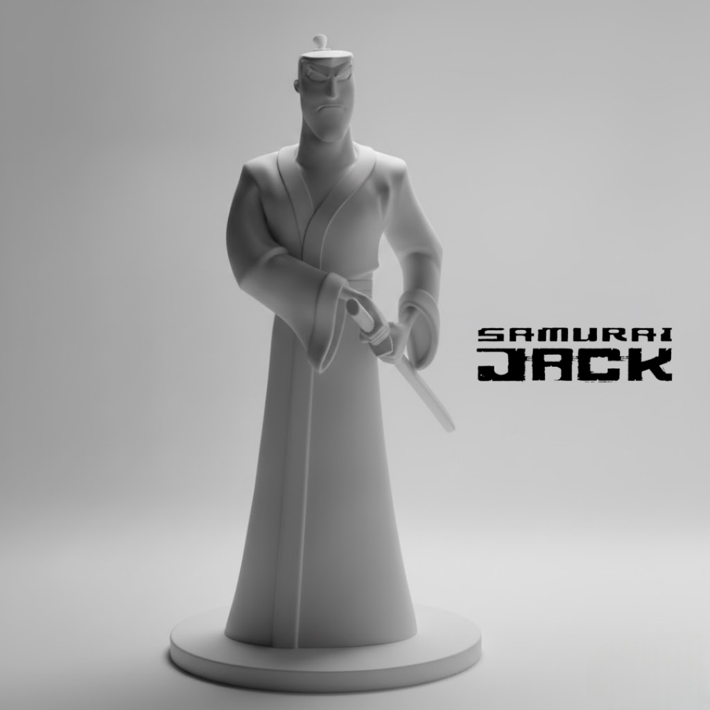 CARTOON NETWORK SAMURAI JACK スタチュー　フィギュア Samurai Jack - Cartoon Network | Figura Colecionável | Shopee Brasil