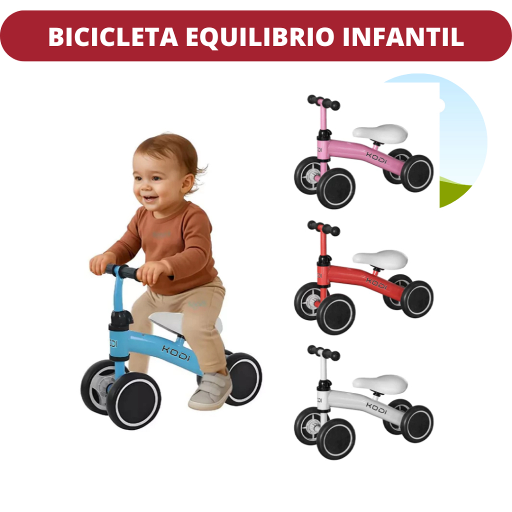 Bicicleta de Equilibrio para bebês menino Bicicleta sem pedal Brinquedo ...