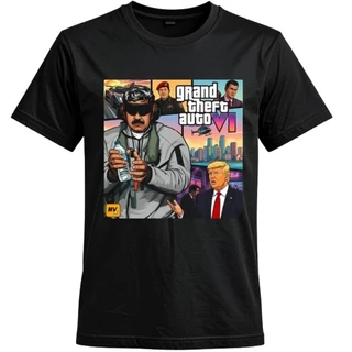Camiseta Edição Venezuela GTA IV Nicolas Maduro Algodão Premium Envio Imediato p ao plus size