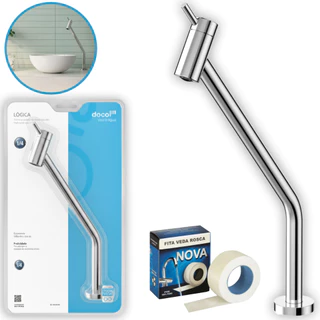 Torneira Para Lavatorio Alta Nova Lóggica 90011365006 Docol em Oferta na Shopee