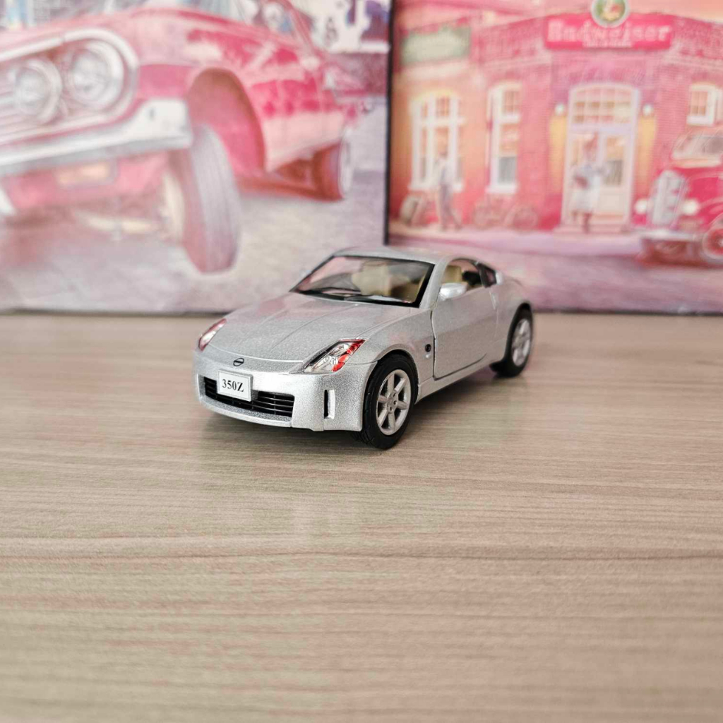 NISSAN 350Z モデルキット 3点セット Miniatura Nissan 350z 1:34 Abre Portas Fricção Novo | Shopee Brasil