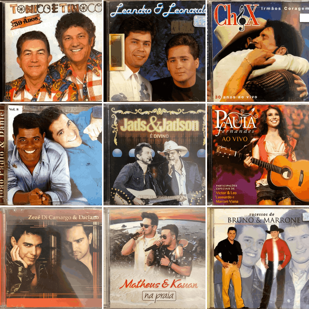 CDs de Sertanejo, Modão, Sertanejo Raiz, Universitario - Diversos ...