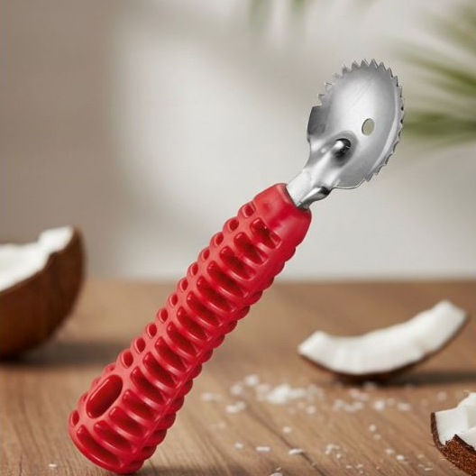 Raspador de Coco Manual Inox com Cabo Reforçado | Rala Coco Fresco ...