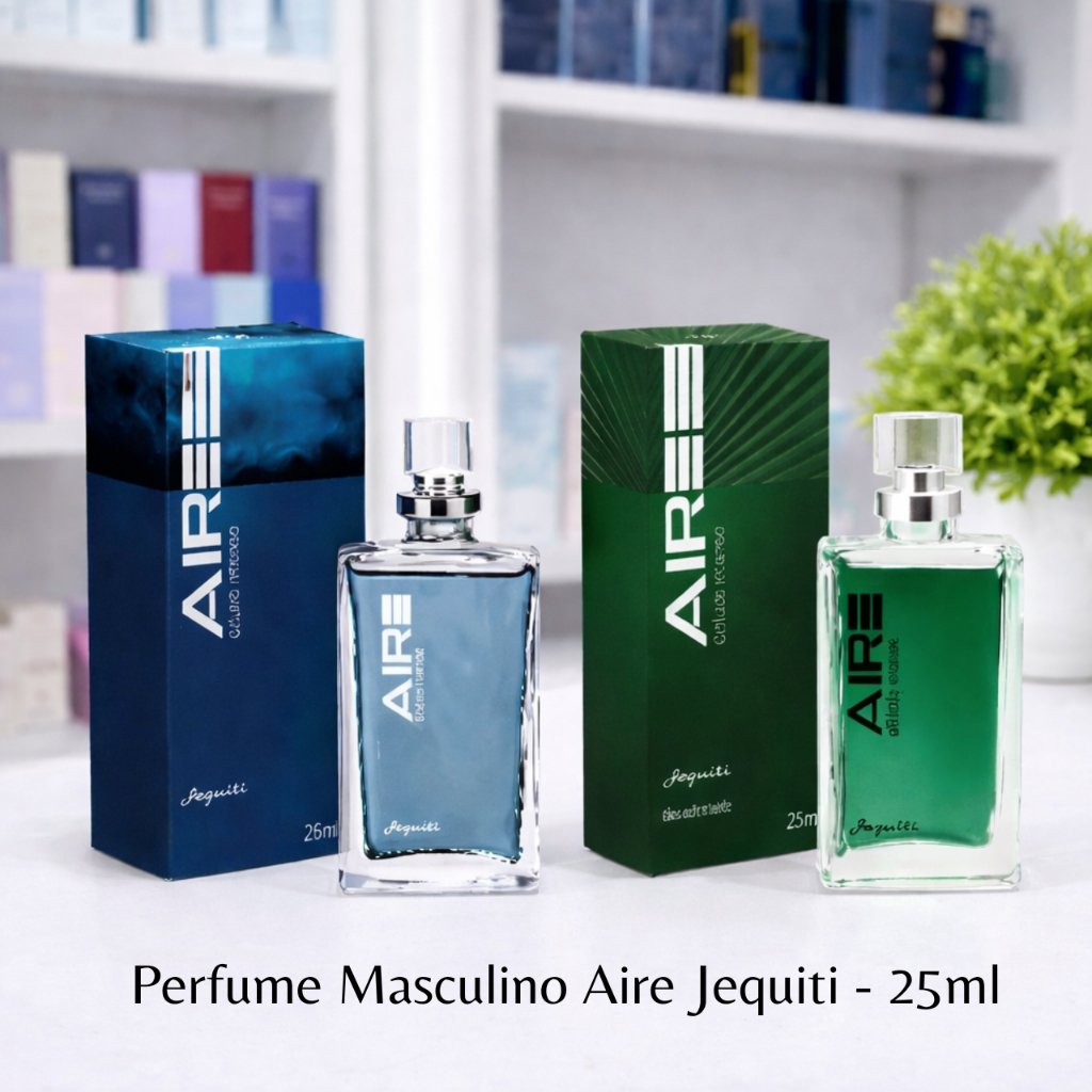 Perfume Masculino Aire Jequiti 25ml – Sofisticação e Fixação Duradoura ...