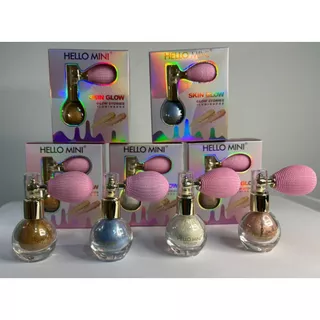 Iluminador Spray Amor Anjo 80ml com Brilho Intenso para Corpo e Cabelo