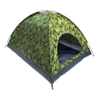 Barraca Camping Camuflada - 4 Pessoas, Mosqueteiro e Sacola de Transporte em Oferta na Shopee