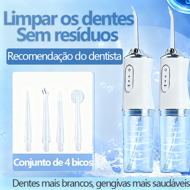 AICOOL Escova de dentes elétrica portátil Limpeza oral por pulsos ...