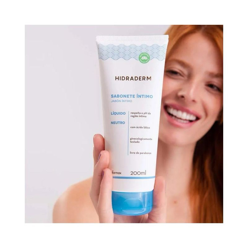 Kit Sabonete Íntimo Hidraderm Neutro 200ml – Higiene Íntima Feminina ...