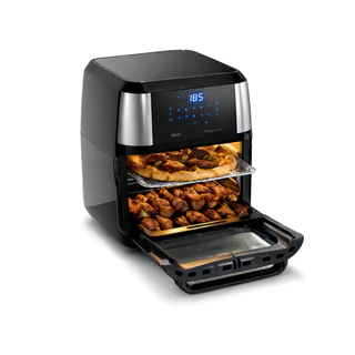 Fritadeira Oven Fry 4 em 1 Elgin Airfryer Forno Display Digital 12 Litros 1800W em Oferta na Shopee