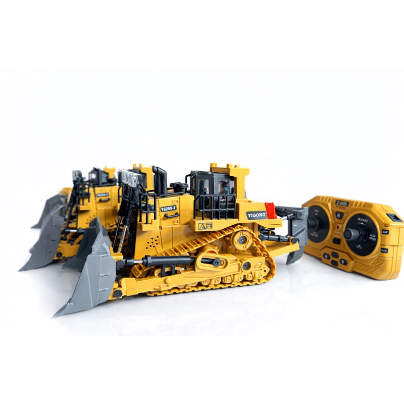 Trator Esteira Controle Remoto Yigong 9 Canais 2.4GHz – Máquina de ...