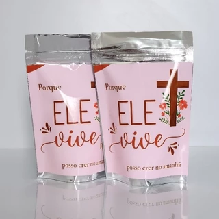 SAQUINHOS METALIZADOS PÁSCOA LEMBRANCINHA PERSONALIZADA PARA FESTA INFANTIL ANIVERSÁRIO OU PRESENTE em Oferta na Shopee