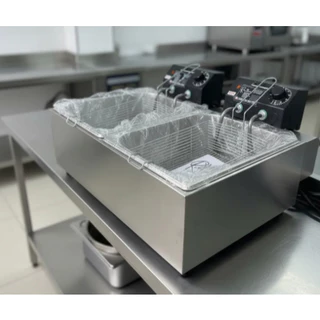 Fritadeira Elétrica Industrial 14L- Eficiência e Qualidade para sua cozinha LIMPA ESTOQUE! em Oferta na Shopee