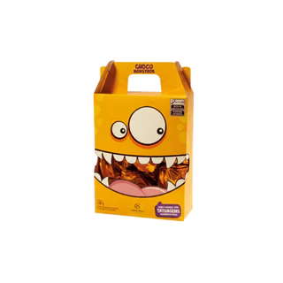 Caixa de Bombons Cacau Show com Tatuagem dos Chocomonstros 80g em Oferta na Shopee