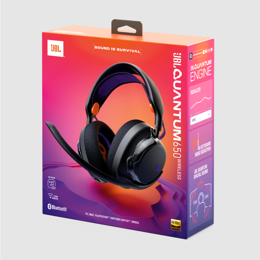 Headset Gamer JBL Quantum 650 - Preto | Shopee Brasil