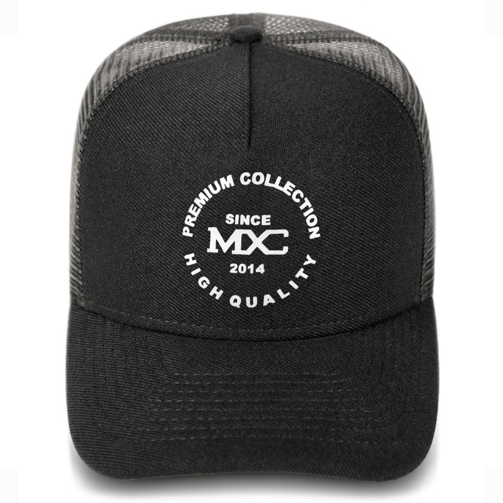 Boné Aba Curva Masculino Trucker Telinha Redinha MXC BRASIL 