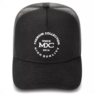 Boné Aba Curva Masculino Trucker Telinha Redinha MXC BRASIL 