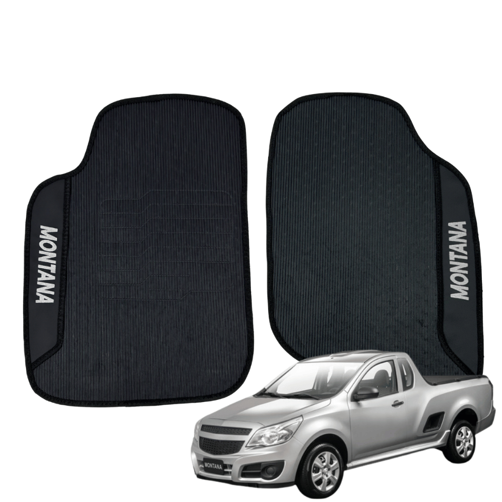 Jogo de Tapete Para Montana Cabine Simples 2010 a 2023 Kit Automotivo ...