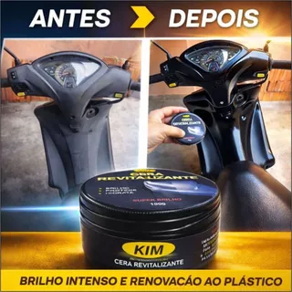 Cera Revitalizadora de Plásticos em Geral para Carros Motos em Oferta na Shopee